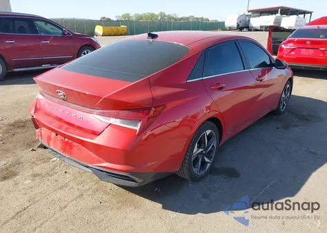 2021 Hyundai Elantra Sel z USA, uszkodzony, nr VIN 5NPLN4AG1MH040985